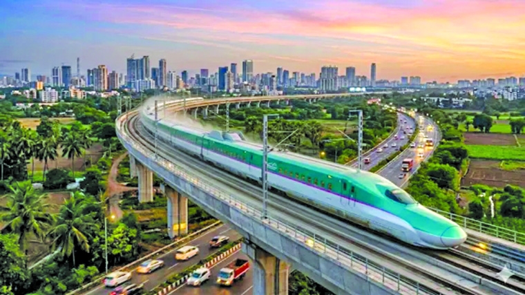 India Is Building Its Fastest-Ever Bullet Train to Match Japan's E10
