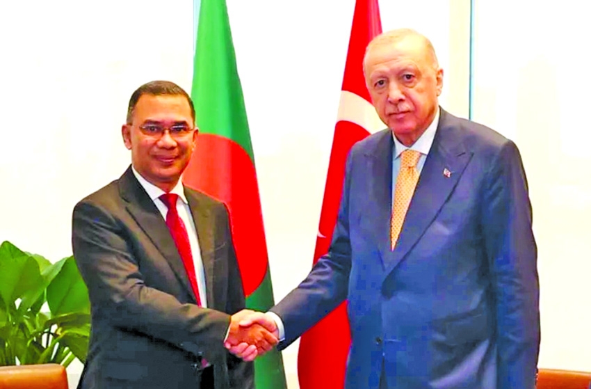 Tarique, Erdogan discuss defence cooperation, investment