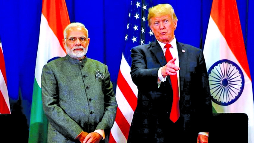 Modi, Trump discuss  bilateral ties