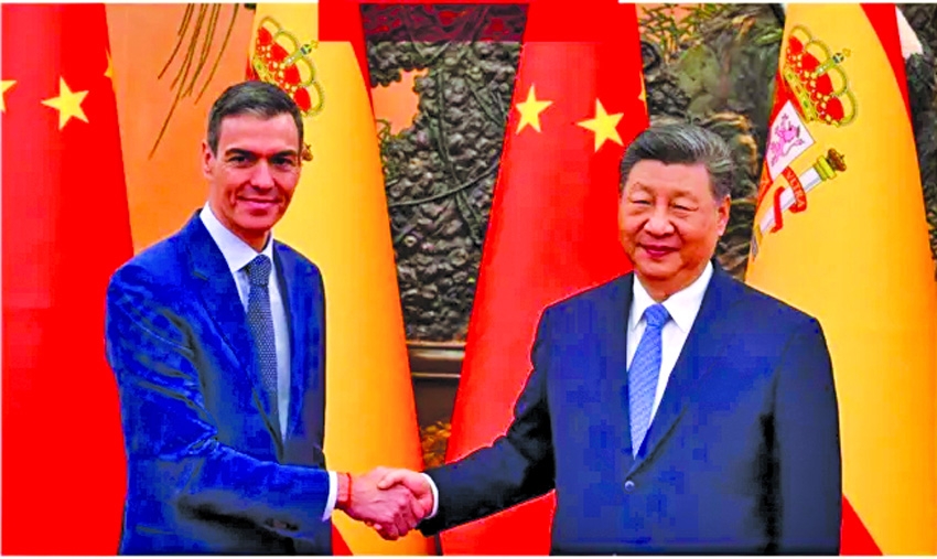 Spain and China are cosying up - to the anger of many in the EU