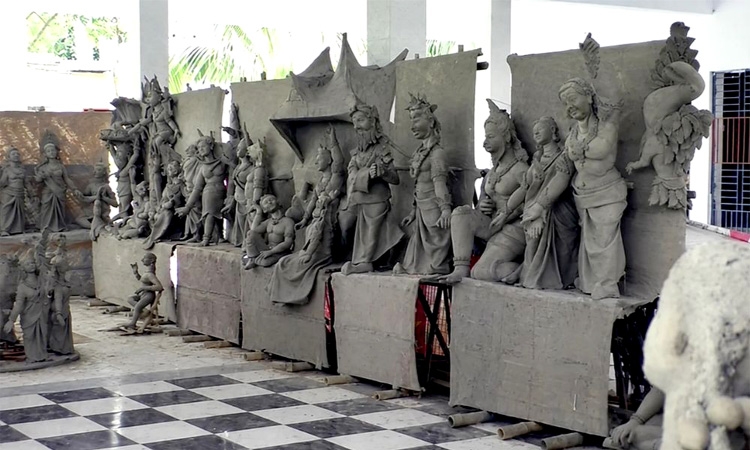 Durga Puja at 737 venues in Jashore 