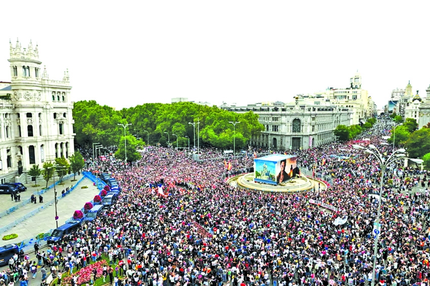 Spain sees mass rallies over housing