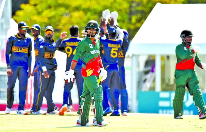 Bangladesh denied bronze after  63-run defeat to Sri Lanka