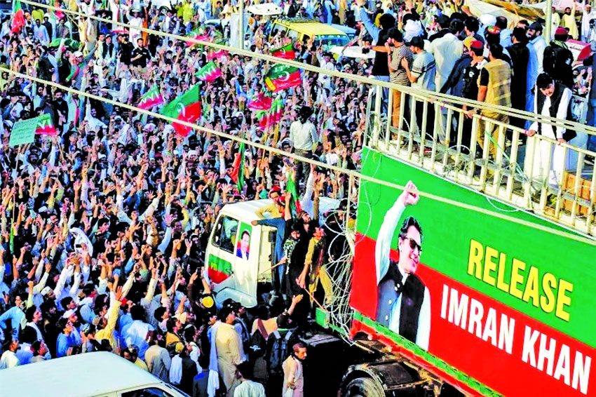 Pro-Imran Khan mass rally launched