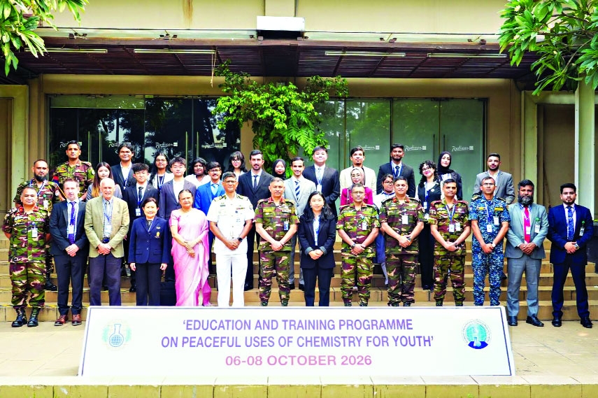 Three-day int'l training on peaceful use of chemistry for youth begins