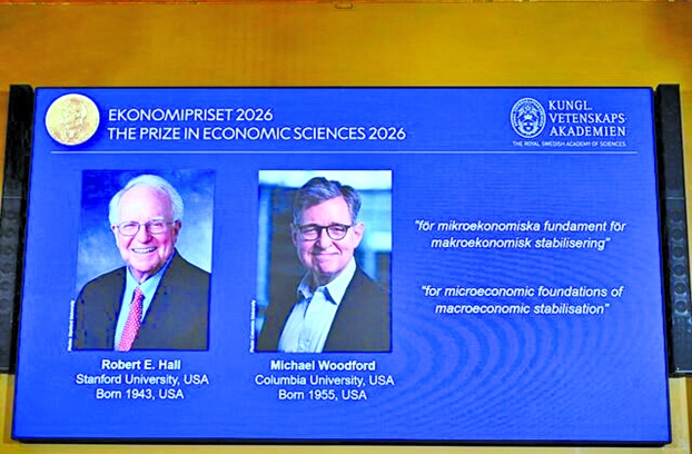 Americans Hall and Woodford win 2026 Nobel economics prize