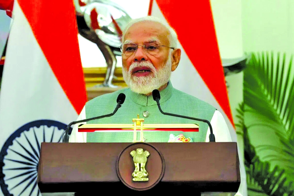 Modi says India trusted partner as supply chains weaponized