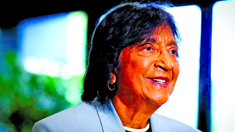 Nobel peace laureate Navi Pillay urges US to defend human rights