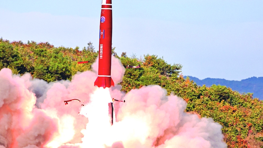 Kim showcases missile capable of reaching US