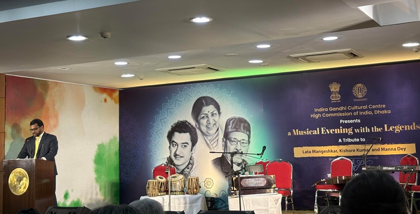 Indian High Commission hosts musical tribute to three legendary voices