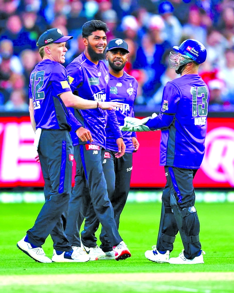 Hobart Hurricanes re-sign Rishad Hossain for Big Bash