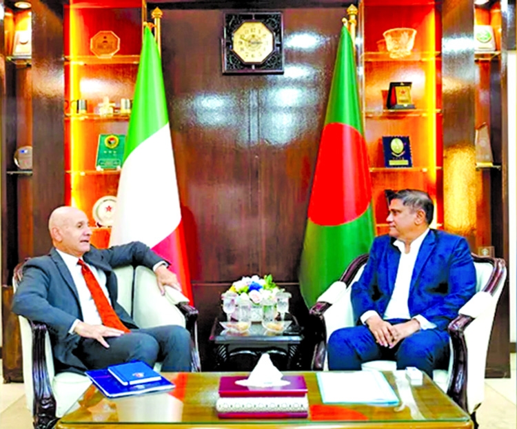 Bangladesh, Italy keen to deepen defence cooperation