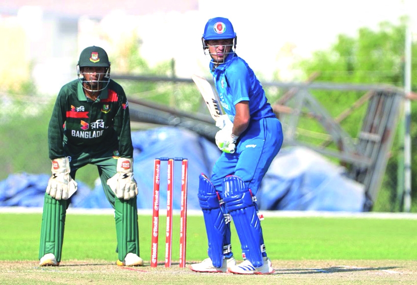 Bangladesh, Afghanistan play out thrilling tie in 2nd Youth ODI