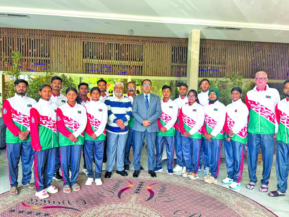 Bangladesh Ambassador motivates archers in Sulaymaniyah, Iraq