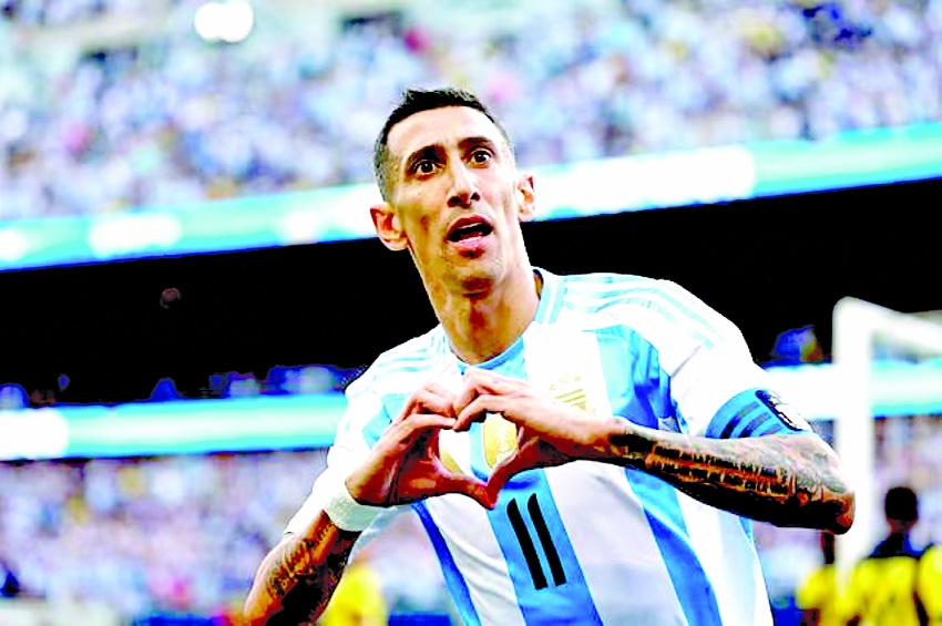 Argentine football fan jailed for threats over Di Maria return