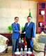 Pranay Verma\'s farewell  call on with Foreign Minister