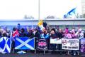 Scottish elections: Reform UK capitalizes on anti-migrant protests  in Falkirk