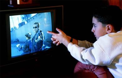 Violence shown on screen has serious adverse impact our children