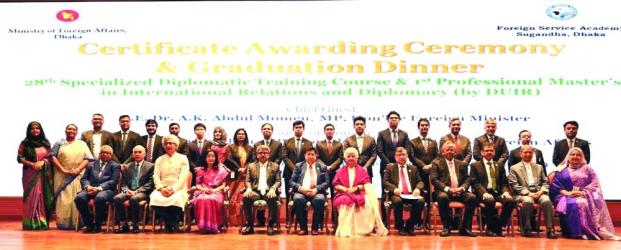Certificates for 28th SDTC awarded