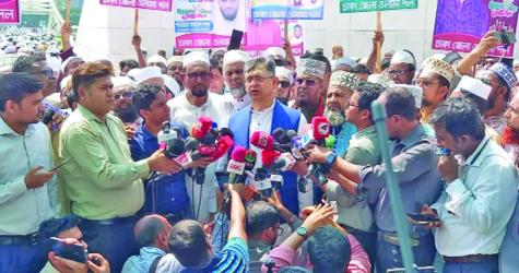 Salahuddin warns of plots against democratic transition 