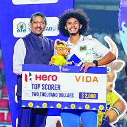 Amirul finishes as top goal scorer in Hockey Junior WC