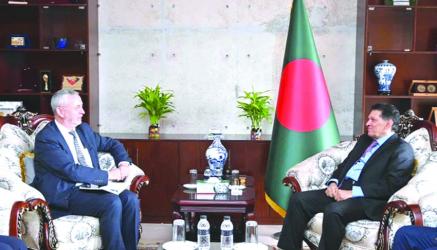 EU Ambassador talks to Dr. Khalilur Rahman about institutionalizing bilateral ties