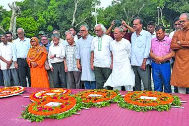 Civil society pays tribute at Mujibnagar