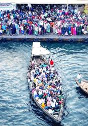 Fuel crisis threatens shutdown of Bandar central ferry ghat