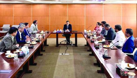 Newly appointed IBCCI directors call on Pranay Verma 