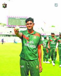 Nahid credits execution,  fitness for his match-winning five-wicket haul