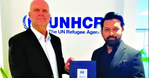 Tahsan, UNHCR renew Goodwill Ambassador partnership