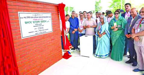 PM unveils plaque of 500-bed Jashore Medical College Hospital building