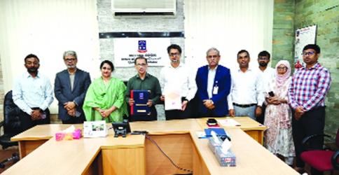 DU signs MoUs  with Amra Nari and GarmentTechBD