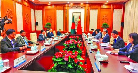 BD seeks China’s support for Teesta river project