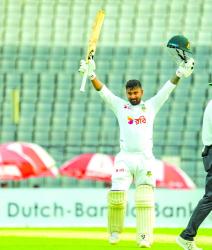 Litton ton leads Bangladesh fightback against Pakistan in second Test