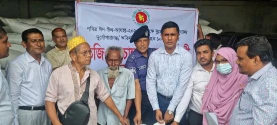 27,863 families are getting 10 kg of VGF rice each on the occasion of Eid in Kalapara