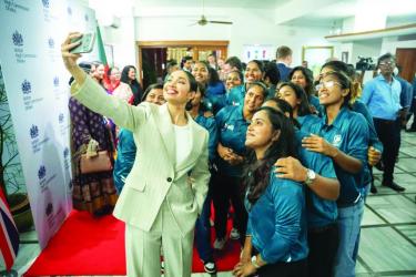 Zaima Rahman Stands Out Symbolizing Refinement and Potentialities