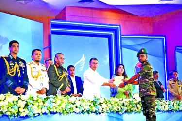 Martyred UN peacekeepers honoured