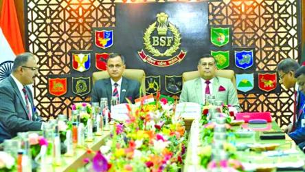 BGB, BSF discuss agree to maintain peace at border