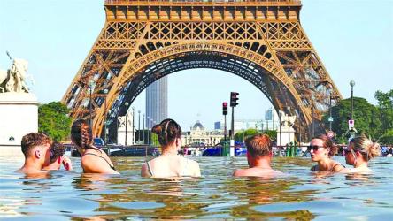 Forty drown in France as people seek relief  from heatwave