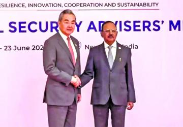 Ajit Doval and Wang Yi review bilateral  engagement in Delhi