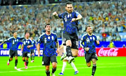 Messi becomes first player to score in 7 straight WC games