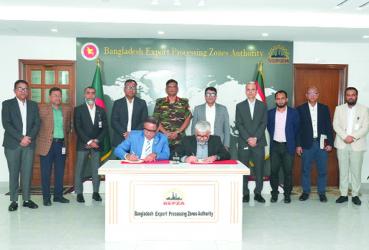 Italian-Irish venture to invest $21.6m in BEPZA\'s Mirsharai EZ