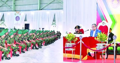 Govt committed to transforming armed forces into a four-dimensional force: President