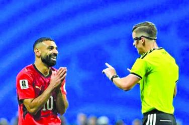 Egypt accuses referee of Argentina bias