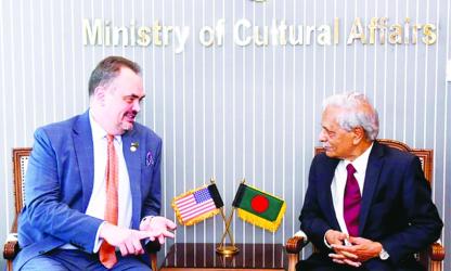 US  ambassador calls on  Nitai Roy Chowdhury