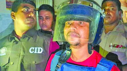 Proposed 81-ft Ram statue organizer Haridas on  4-day remand