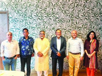 BNP delegation holds meeting with Democracy Internationa