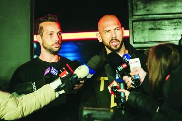 Andrew, Tristan Tate to seek release from US jail