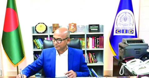 Barrister Mosharraf Hossain takes charge as chief of CID